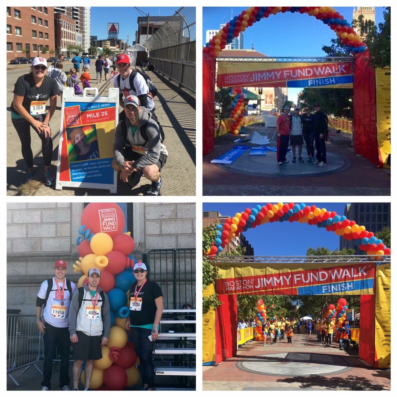 Treeline participates in the 2016 Boston Marathon Jimmy Fund Walk