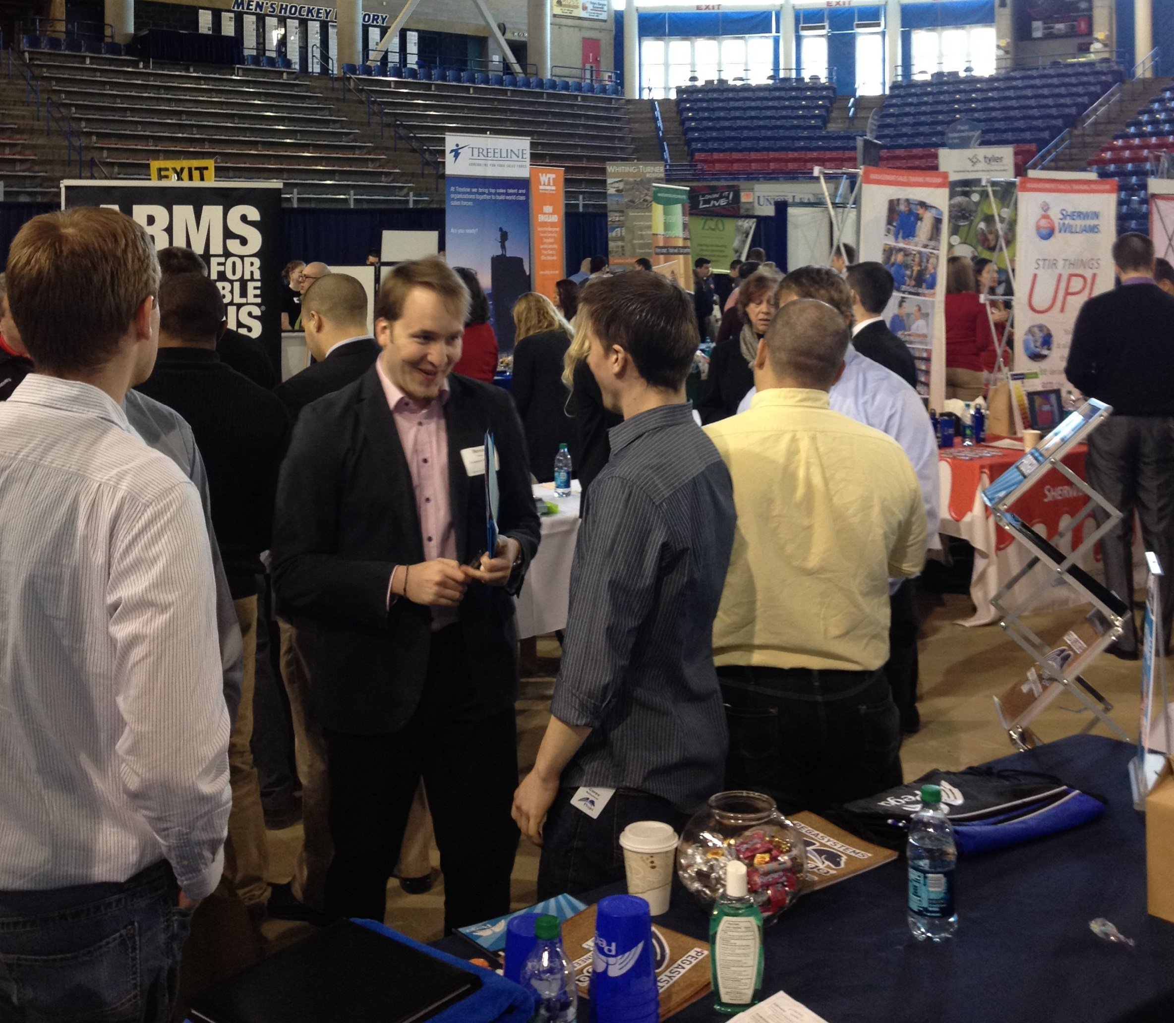 UNH College Career Fair-how to land a job after graduation