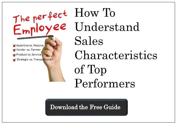sales characteristics that matter